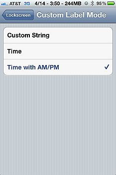 Customize label for iPhone icons using Springtomize 2